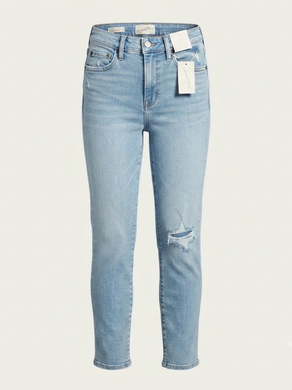 Universal Thread 80s Slim Jeans Women’s Size 2R Mid Rise Light Wash
